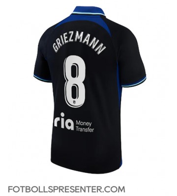 Atletico Madrid Antoine Griezmann #8 Borta Matchtröja 2022-23 Kortärmad